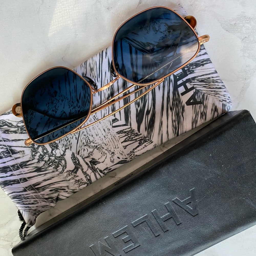 Free people Ahlem Gold dip Sunglasses - Picture 8 of 8